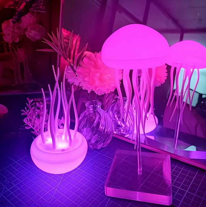 Techno éclat - Méduse Flottante Lumineuse