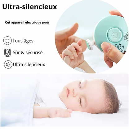 Coupe-ongles électrique pour bébé