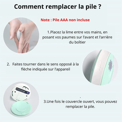 Coupe-ongles électrique pour bébé